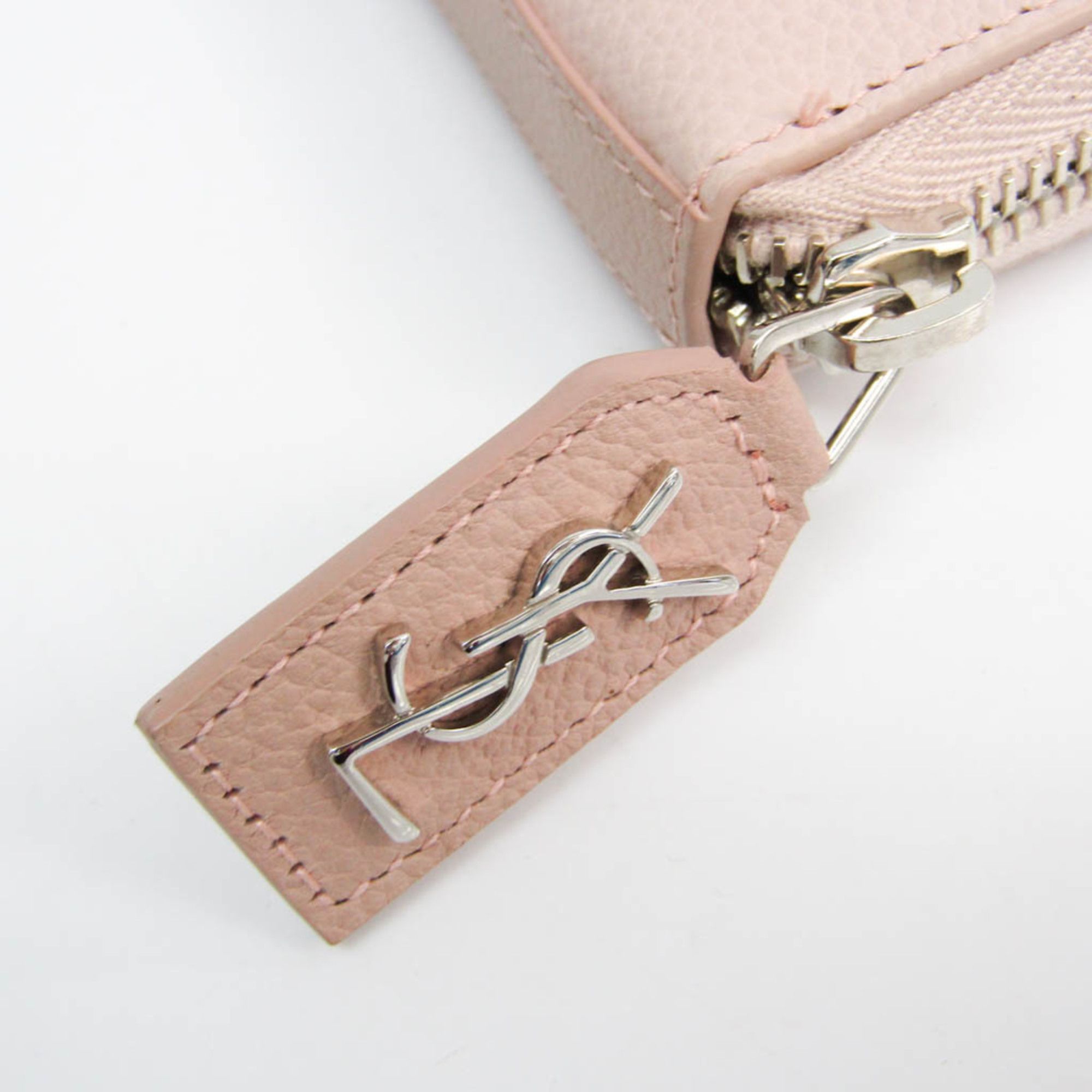 Leather Long Wallet (Bi-Fold) (Pre-Owned) - Saint Laurent - Modalova