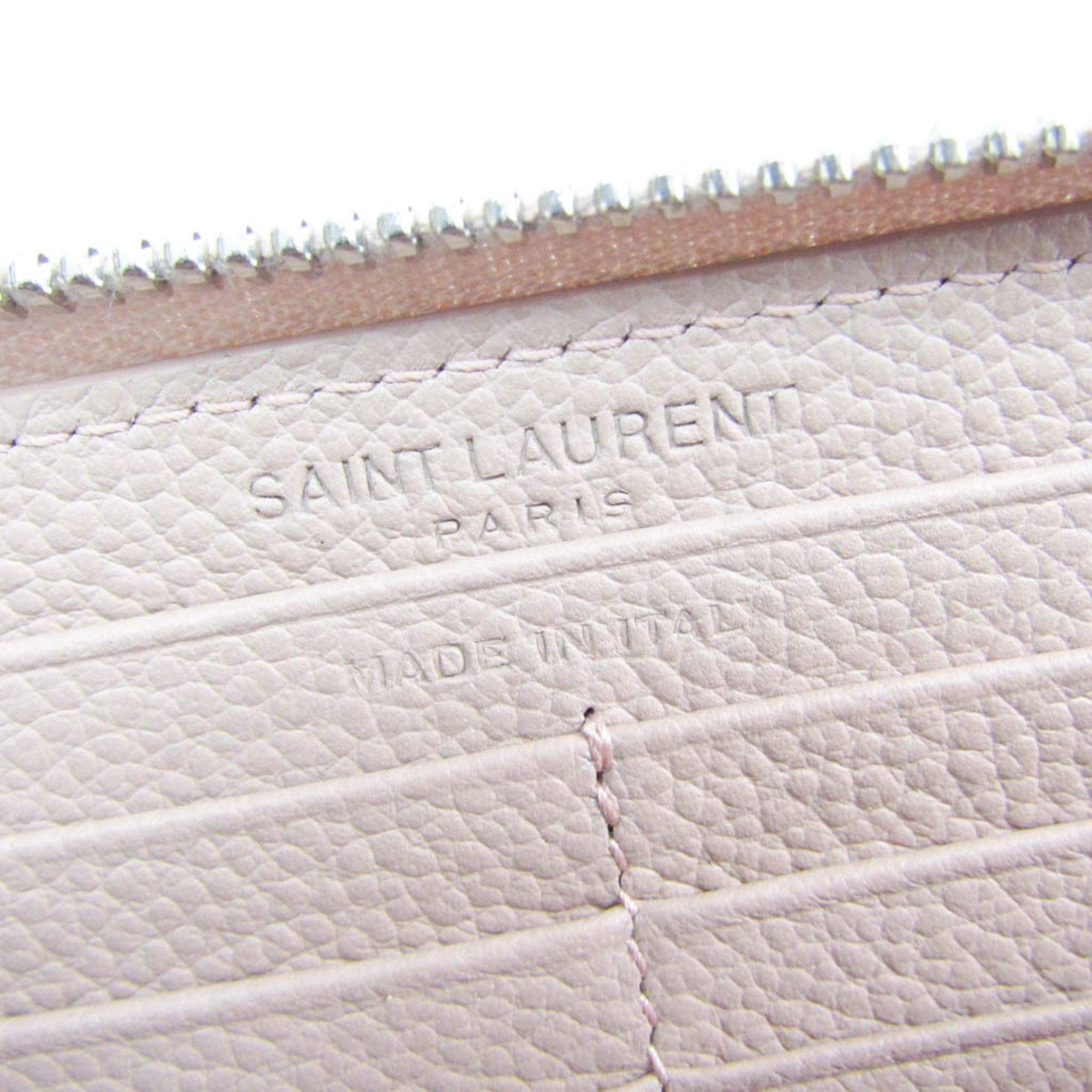 Leather Long Wallet (Bi-Fold) (Pre-Owned) - Saint Laurent - Modalova