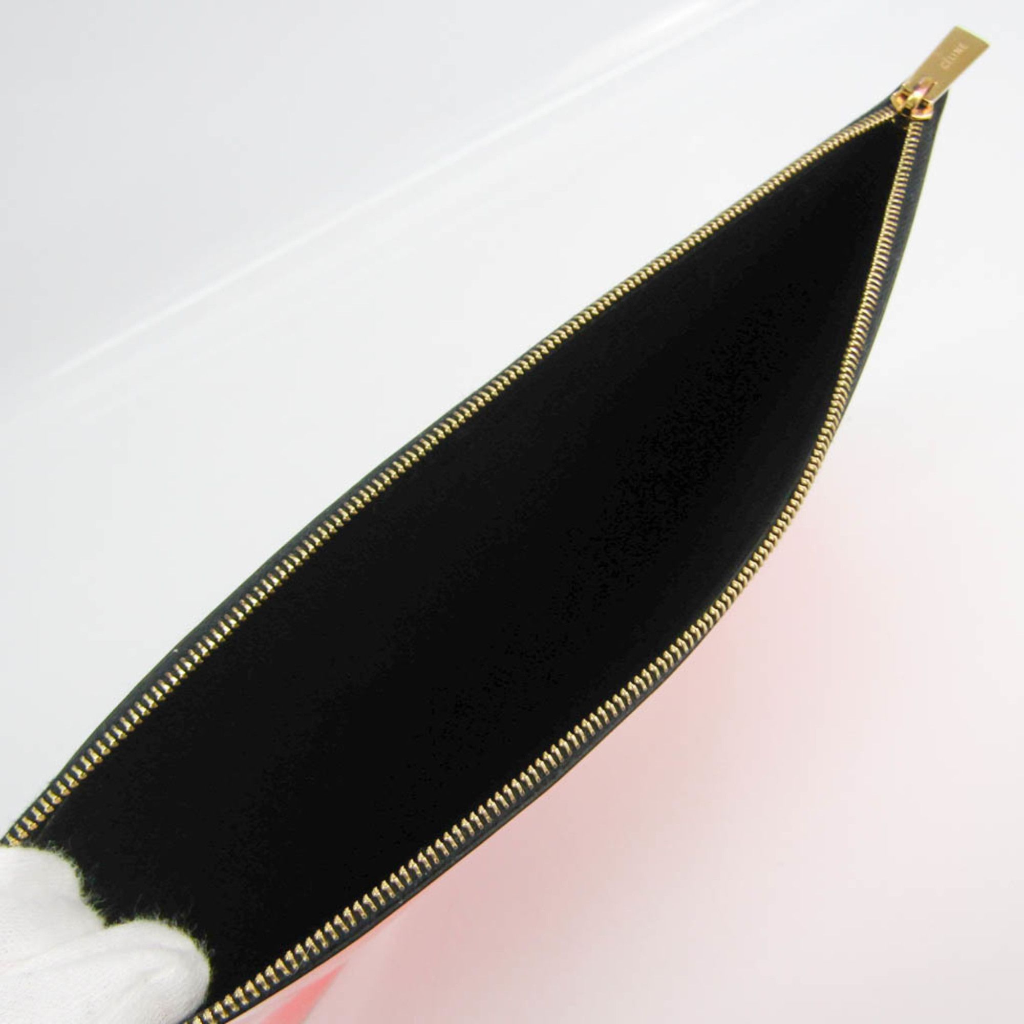 Leather Clutch Bag (Pre-Owned) - Celine - Modalova