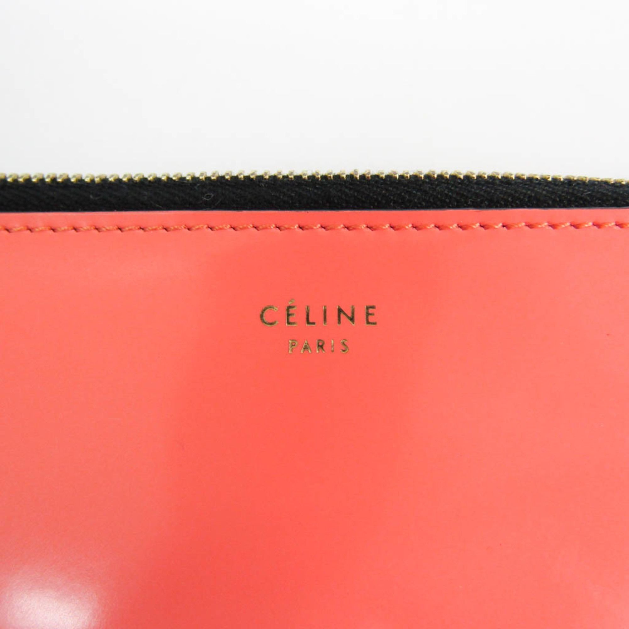 Leather Clutch Bag (Pre-Owned) - Celine - Modalova