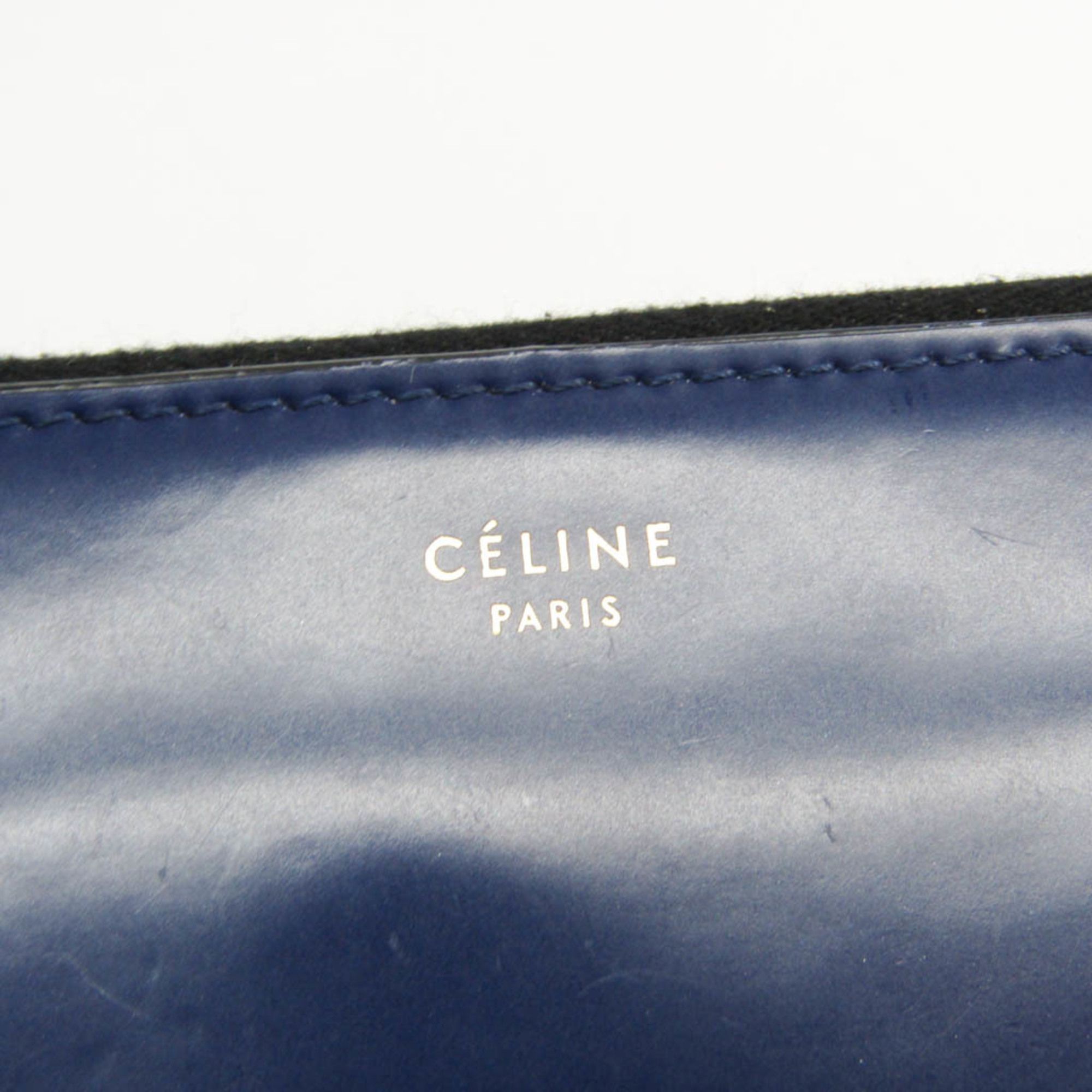 Leather Long Wallet (Bi-Fold) (Pre-Owned) - Celine - Modalova