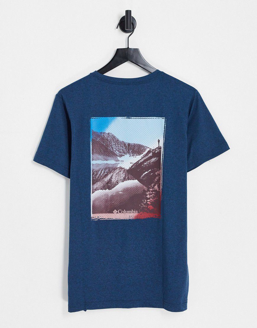 Tech Trail - T-shirt con stampa sul retro - Columbia - Modalova
