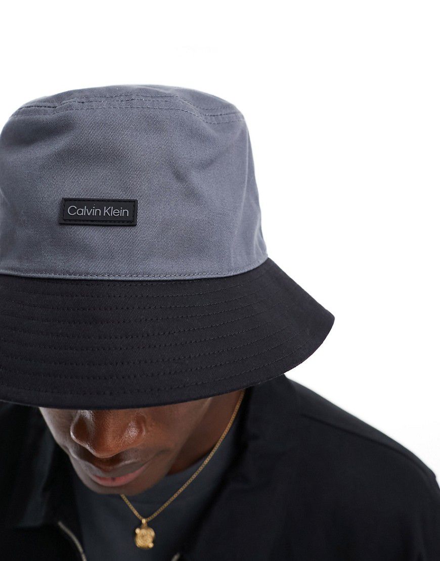Cappello da pescatore /nero color block - Calvin Klein - Modalova