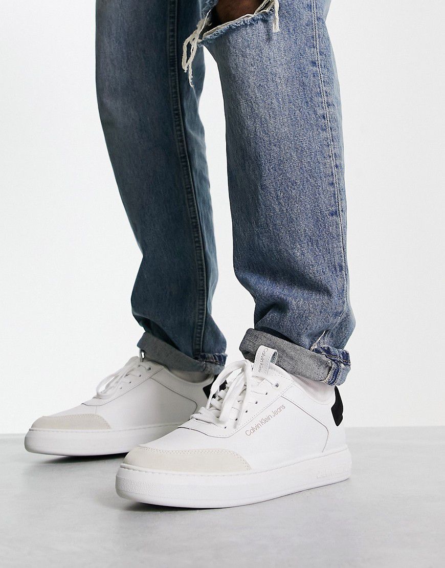 Sneakers bianche con punta rivestita - Calvin Klein Jeans - Modalova