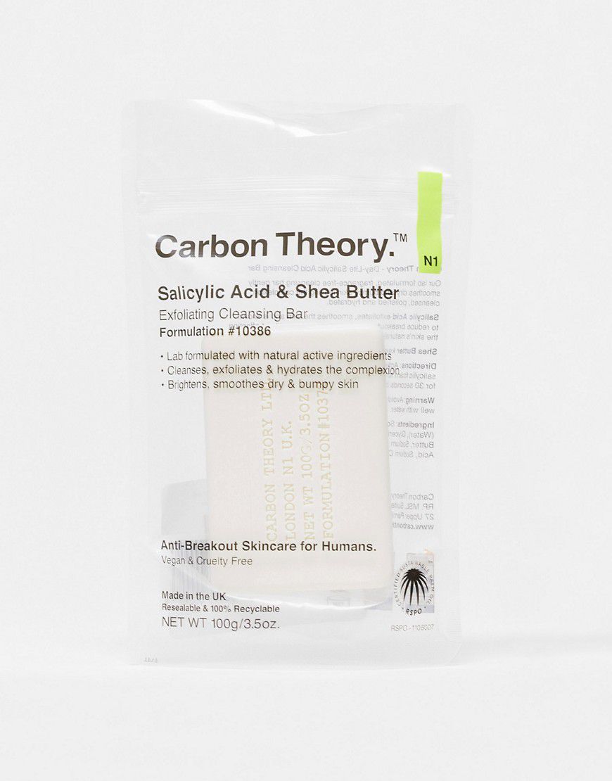 Saponetta con burro di karité e acido salicilico 100 g - Carbon Theory - Modalova