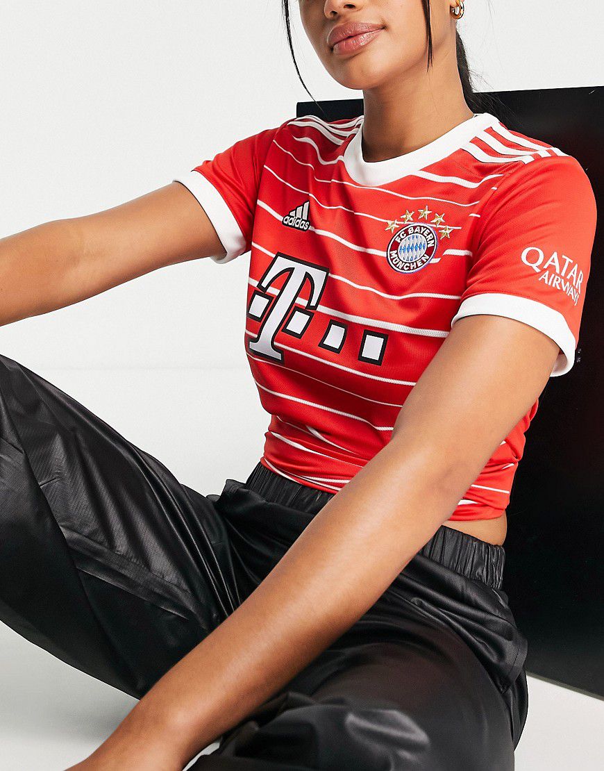 Adidas Football - FC Bayern Munich 2022/23 Home - T-shirt da donna rossa - adidas performance - Modalova
