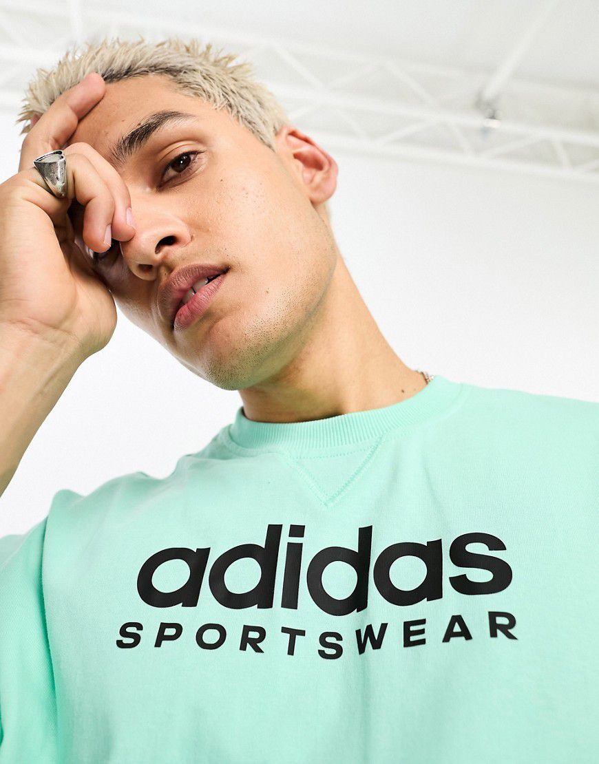 Adidas - Sportswear - T-shirt con logo lineare - adidas performance - Modalova