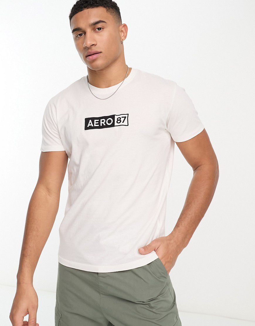 Aeropostale - T-shirt bianca-Bianco - Aeropostale - Modalova