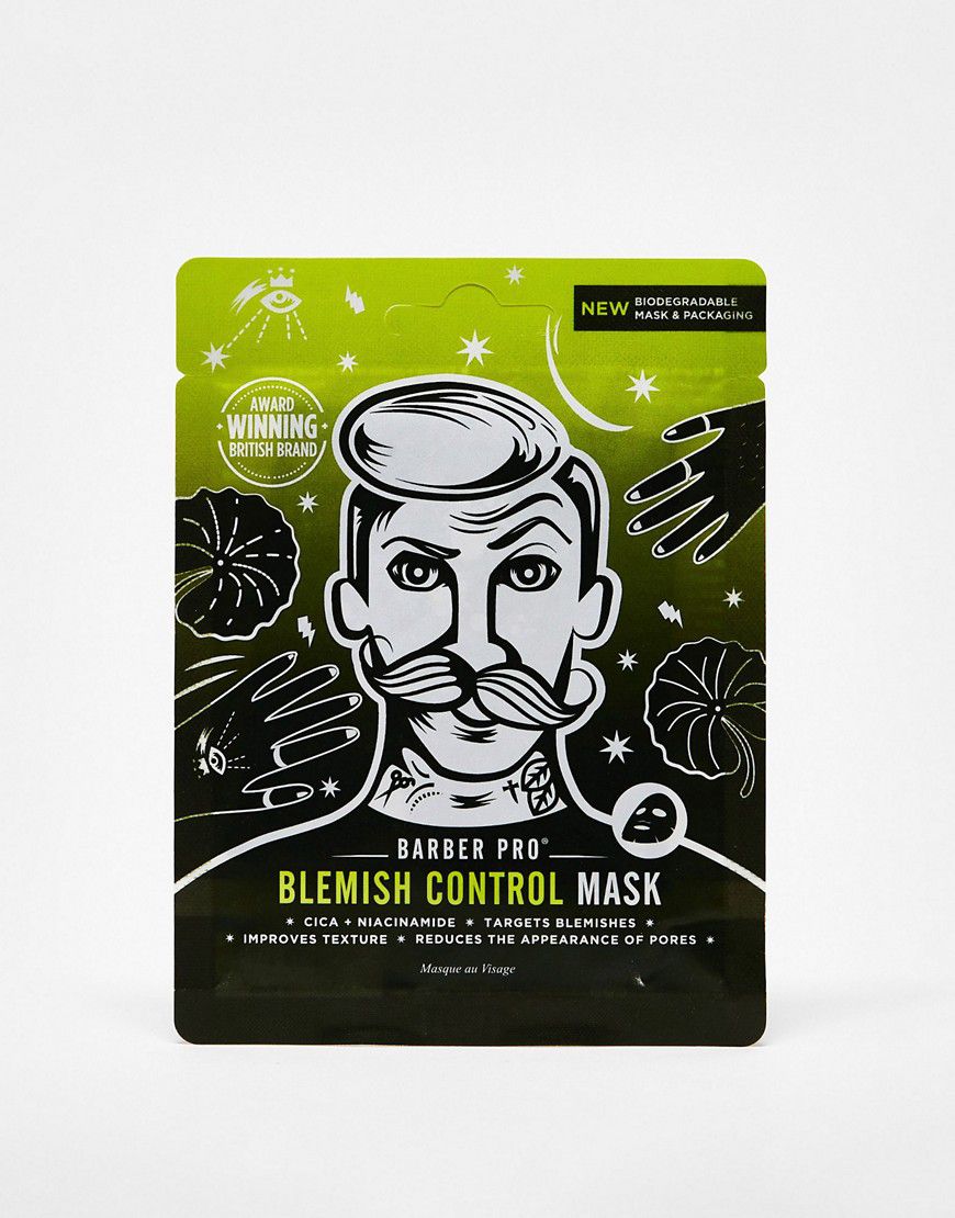 Maschera in tessuto Blemish Control Cica + Niacinamide - Barber Pro - Modalova