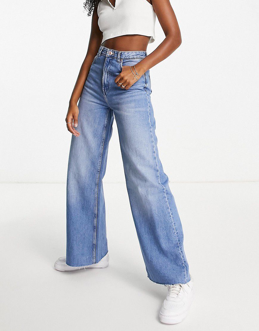 Jeans ampi in stile anni '90 vintage - Bershka - Modalova
