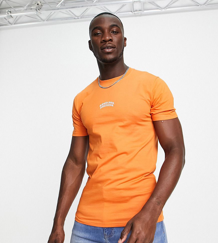 Tall - T-shirt con stampa logo centrale - Good For Nothing - Modalova