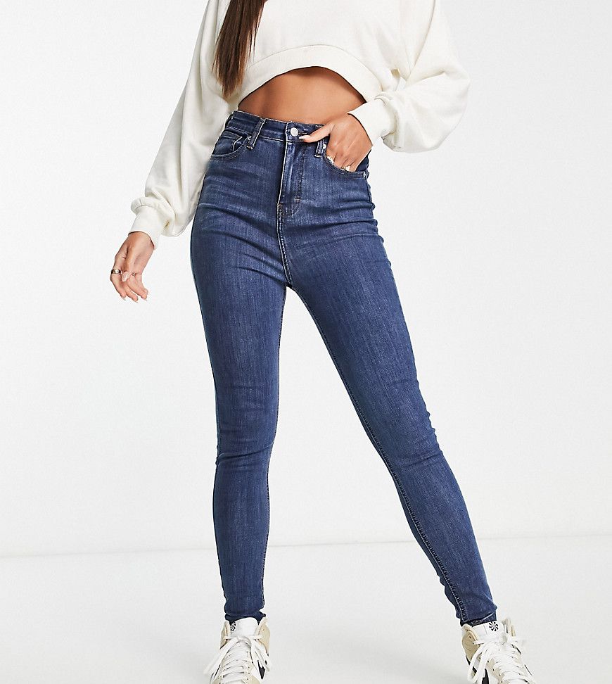 Tall - Ellie - Jeans skinny a vita alta, colore medio - Don't Think Twice - Modalova