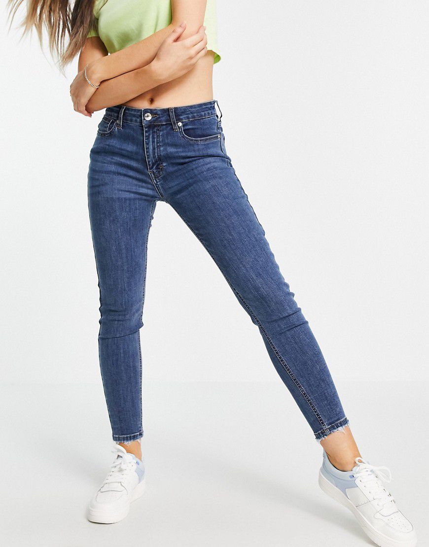 Jo - Jeans skinny a vita medio alta lavaggio medio - Don't Think Twice - Modalova