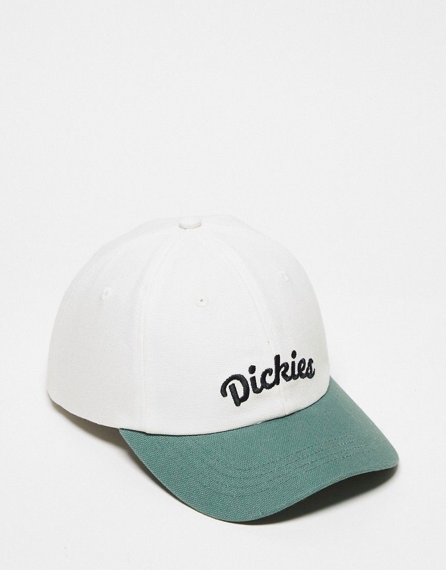 Keysville - Cappellino sporco con visiera verde e logo centrale - Dickies - Modalova