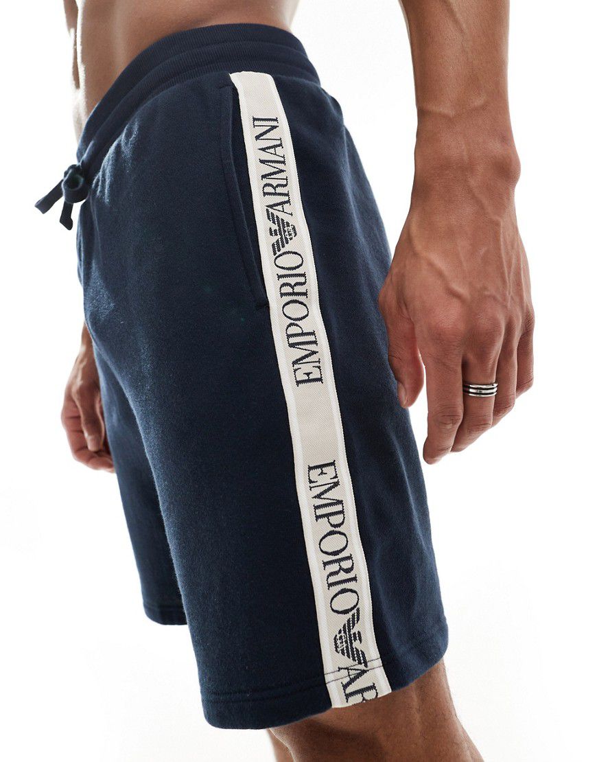 Bodywear - Pantaloncini da casa con logo - Emporio Armani - Modalova