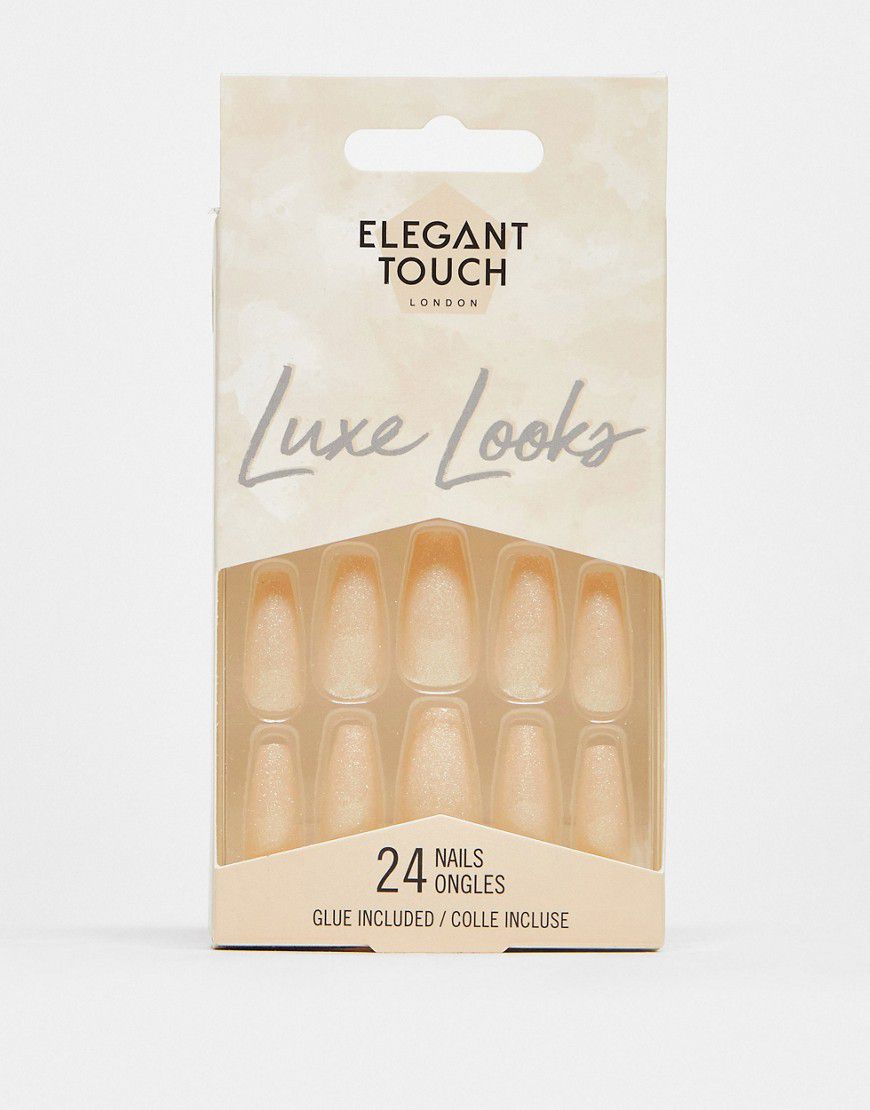 Luxe Looks - Unghie finte - Peach Please - Elegant Touch - Modalova
