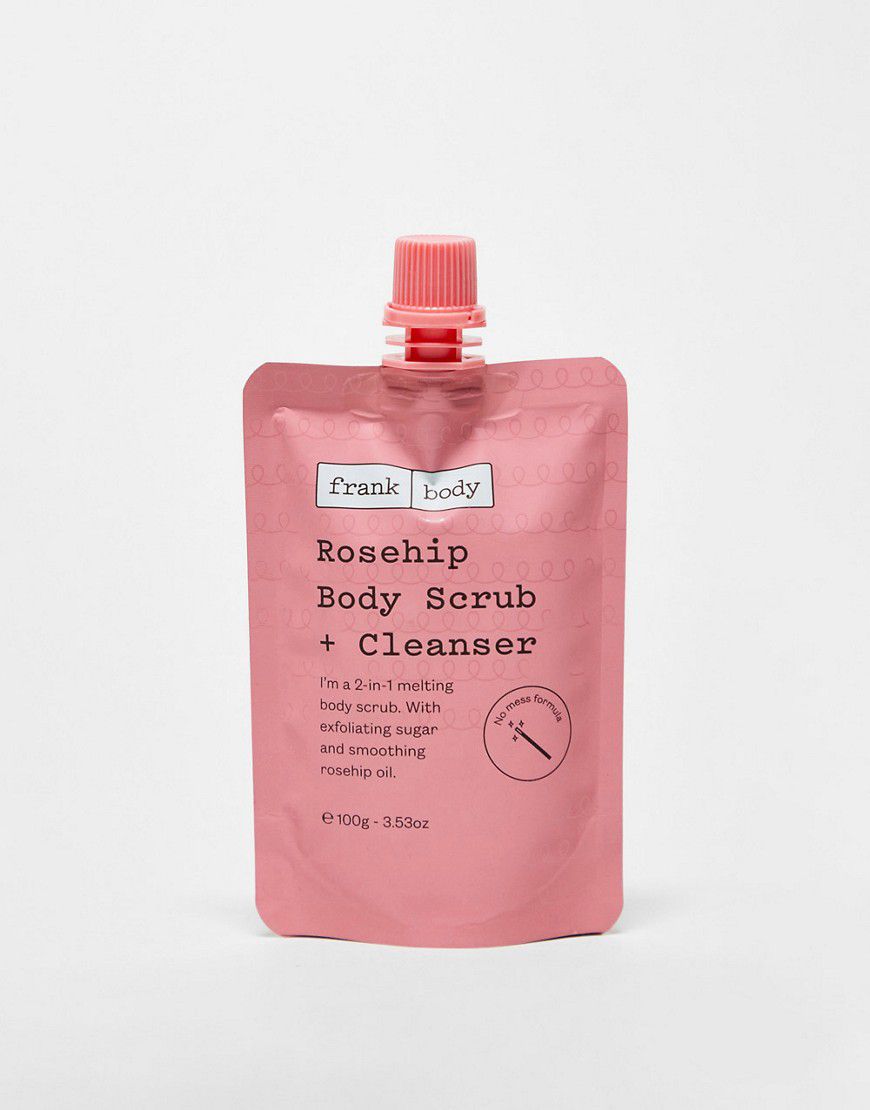Scrub corpo e detergente alla rosa canina - Mini 100 g - frank body - Modalova