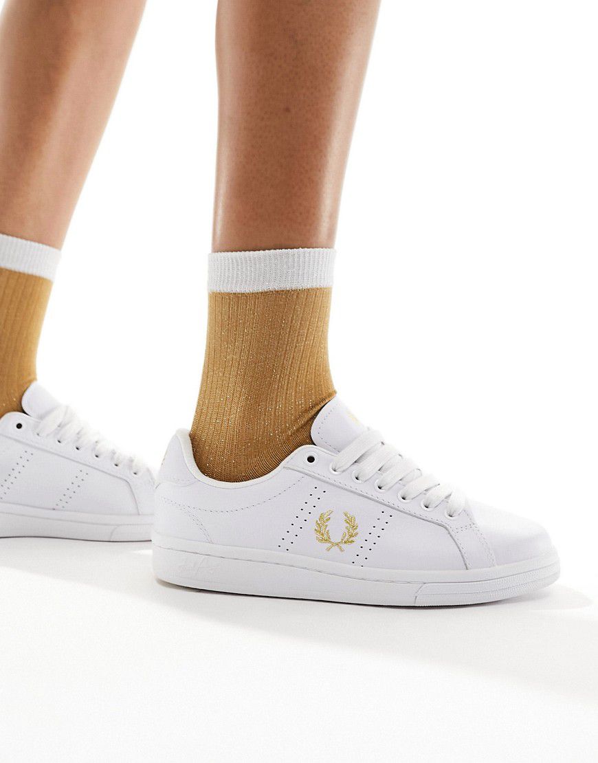 Sneakers in pelle bianche - Fred Perry - Modalova