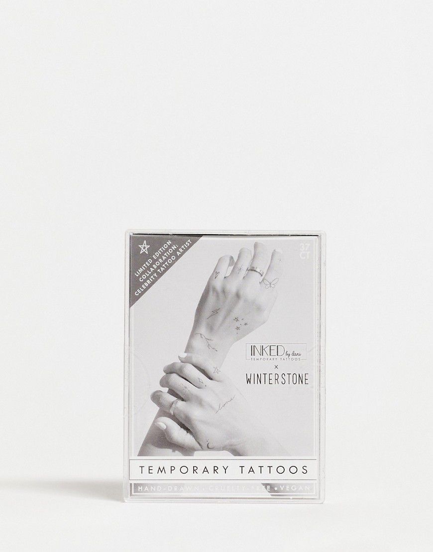 X Winterstone - Confezione di tatuaggi temporanei - INKED by Dani - Modalova
