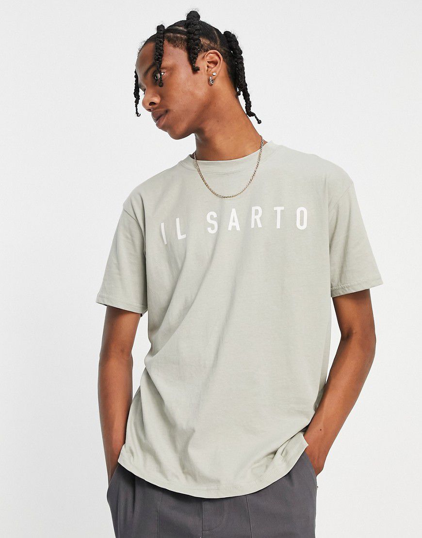 Core - T-shirt color salvia chiaro - Il Sarto - Modalova