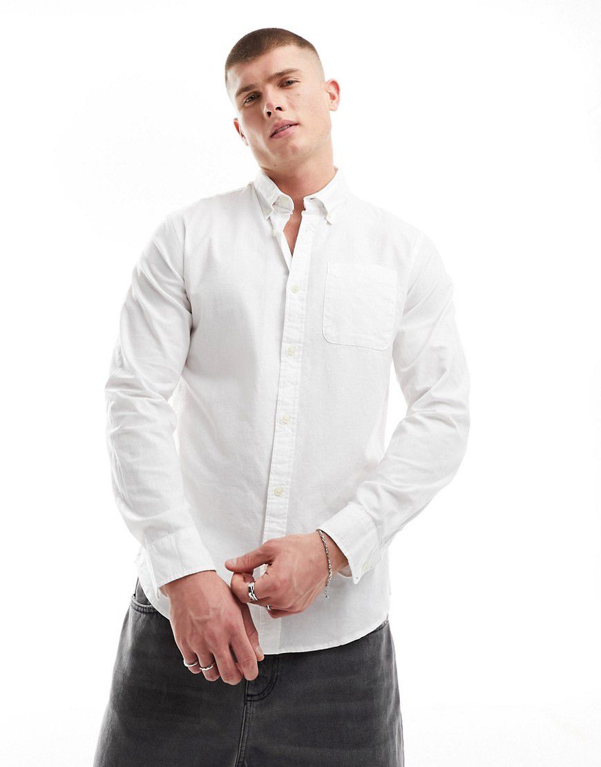 Camicia Oxford oversize bianca - Jack & Jones - Modalova