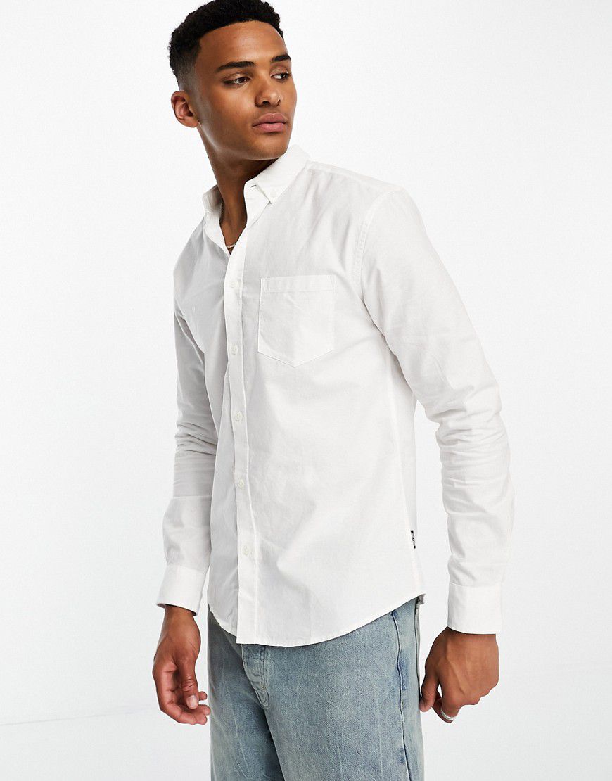 Camicia Oxford bianca - ONLY & SONS - Modalova