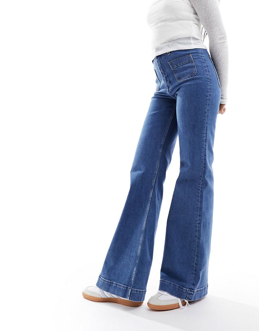 Jeans a zampa medio a vita alta - Other Stories - Modalova