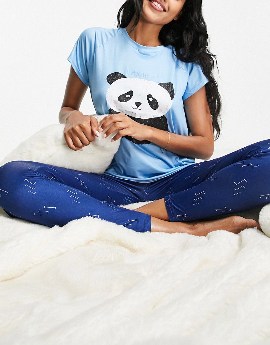 Bamboozled Panda - Pigiama con leggings - Loungeable - Modalova