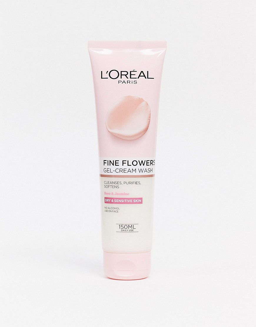 Paris - Fine Flowers - Crema detergente alla rosa e gelsomino - L'Oreal - Modalova
