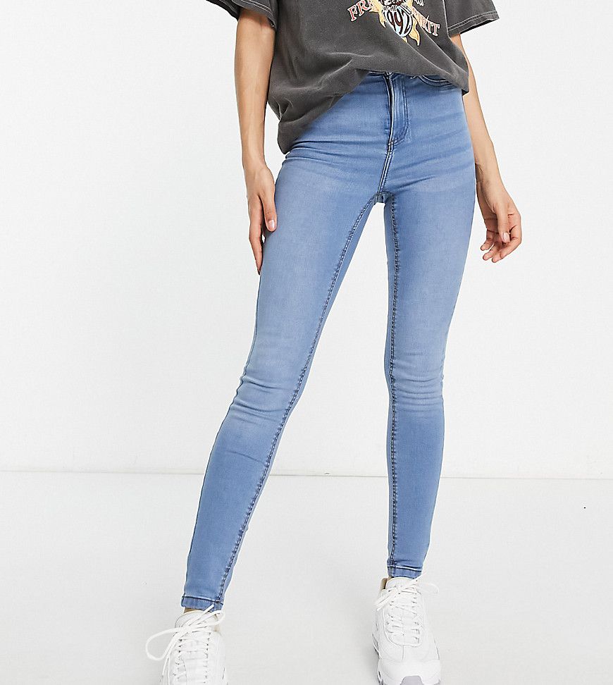 Callie - Jeans skinny a vita alta azzurri - Noisy May Petite - Modalova