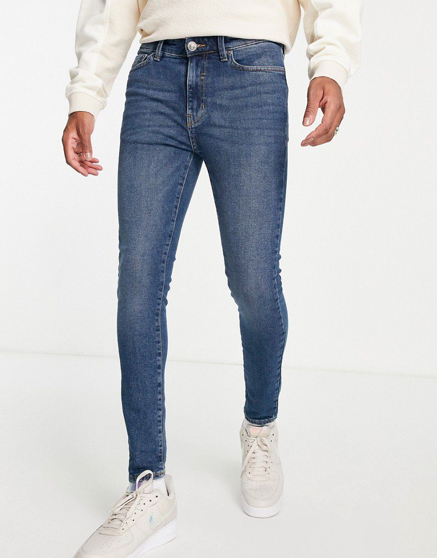Jeans super skinny medio - New Look - Modalova