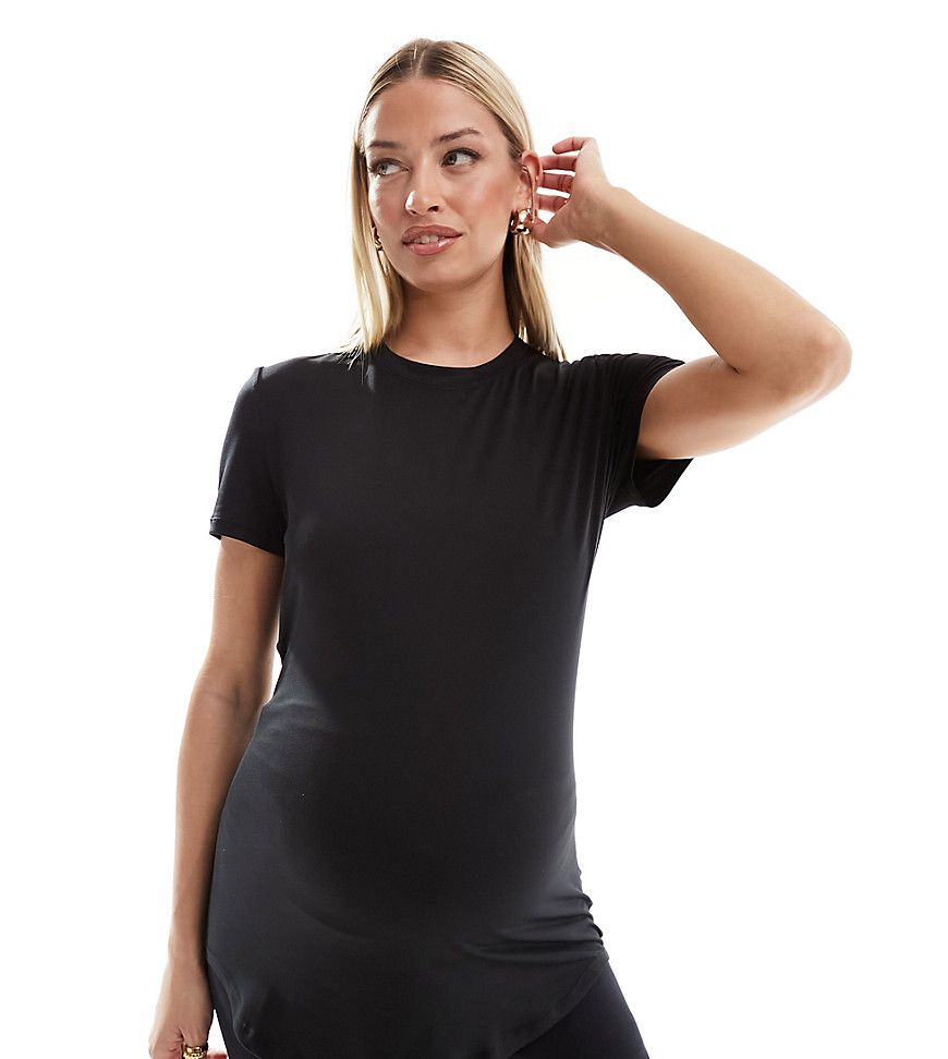 Maternity - One - T-shirt nera - Nike Training - Modalova
