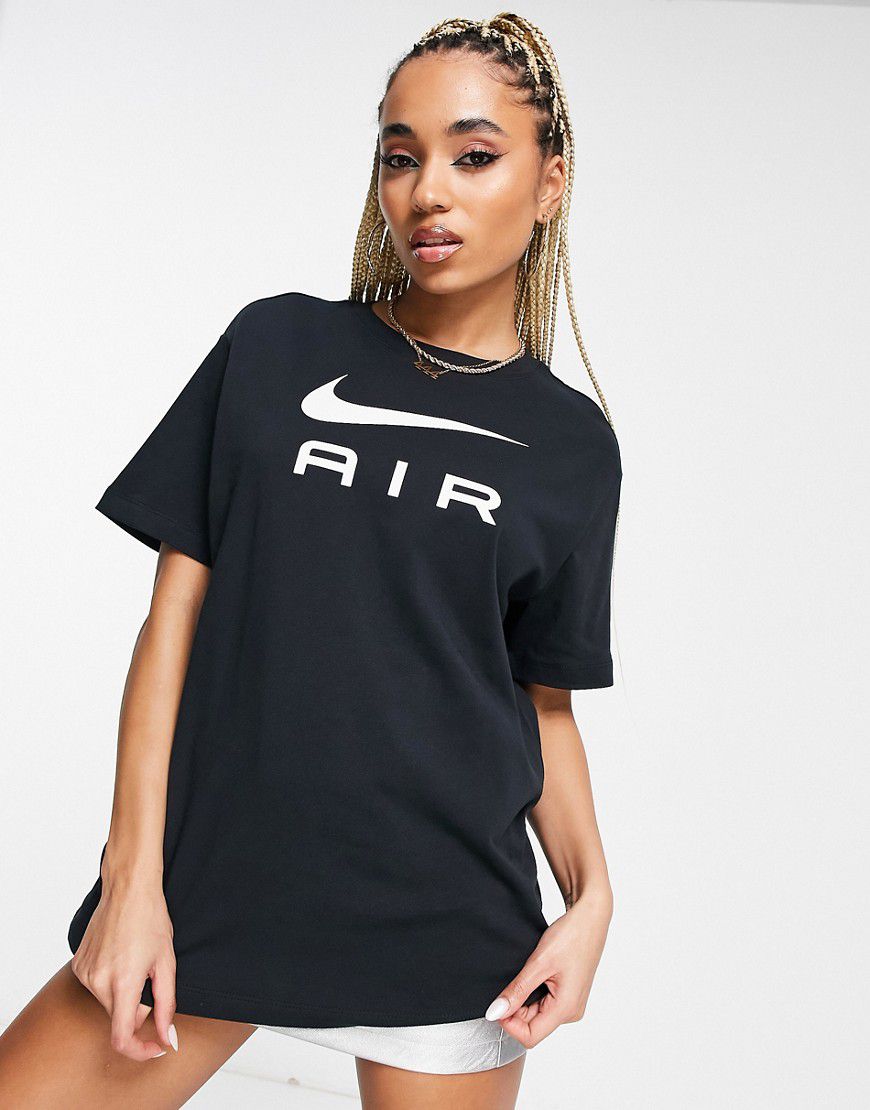 Air - T-shirt boyfriend nera - Nike - Modalova