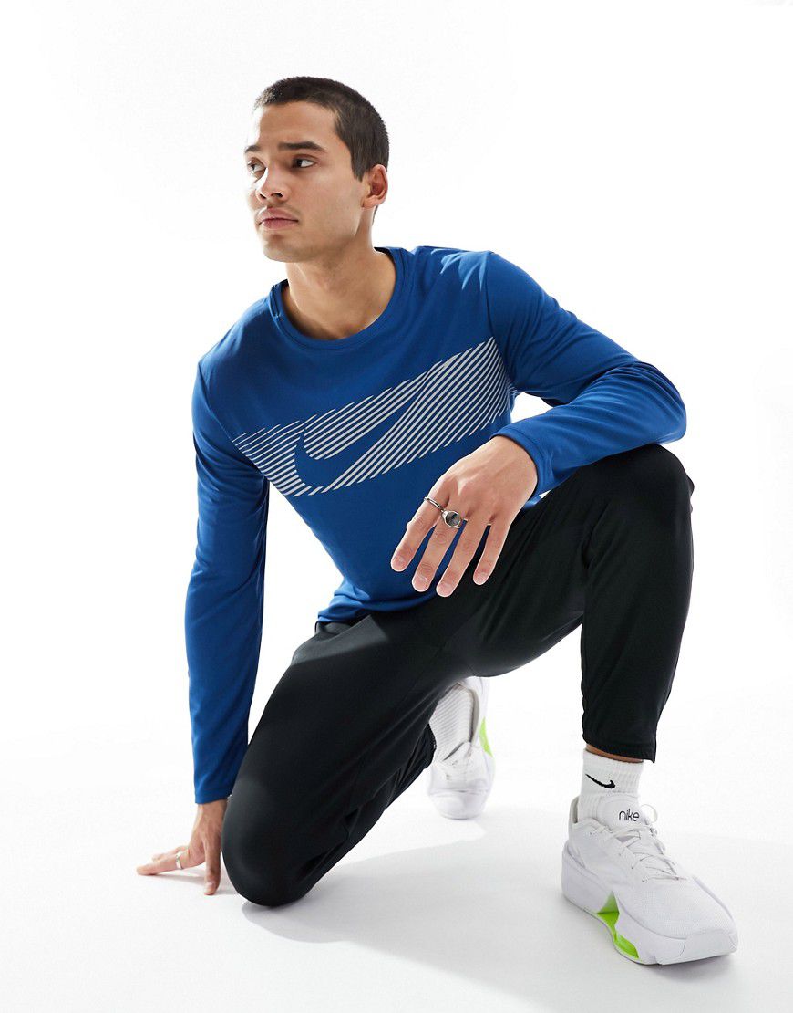 Flash Dri-FIT Miler - Top a maniche lunghe riflettente - Nike Running - Modalova