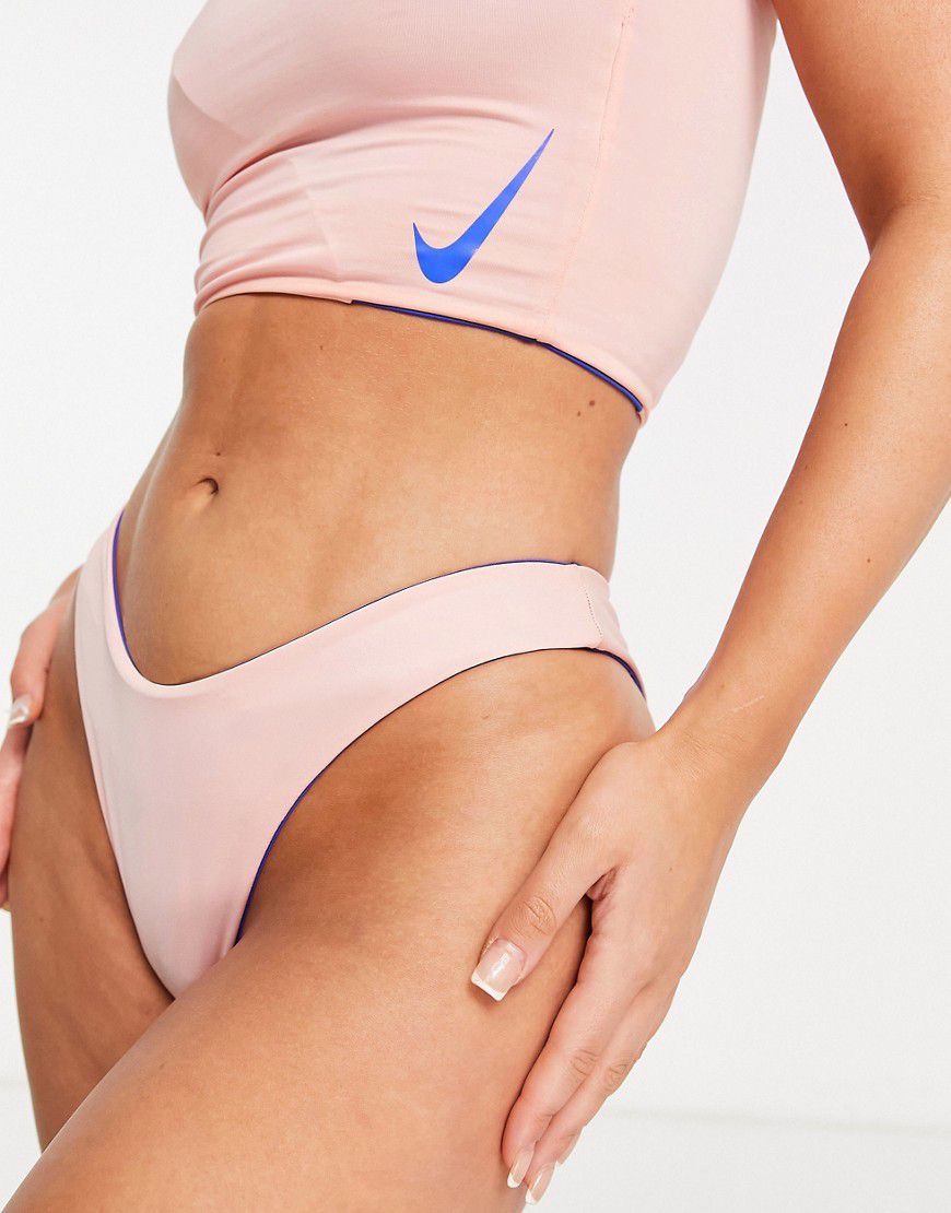 Sling - Slip bikini sgambati chiaro - Nike Swimming - Modalova