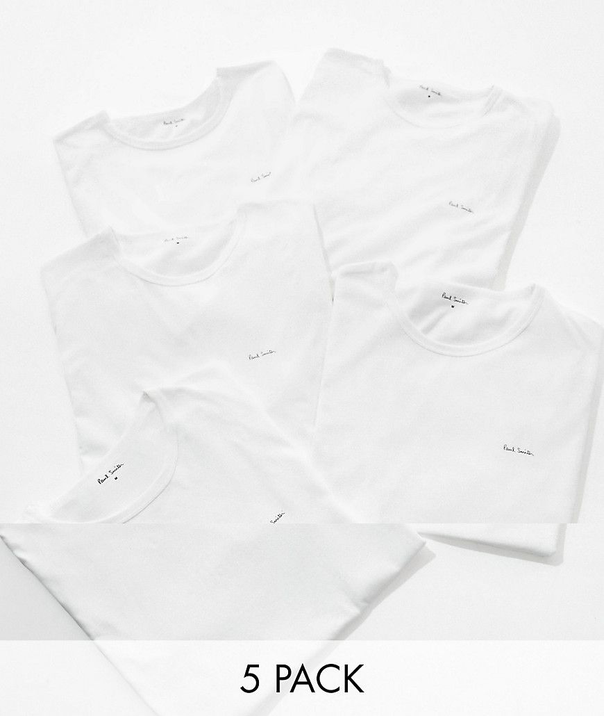 Confezione da 5 T-Shirt bianche - Paul Smith - Modalova