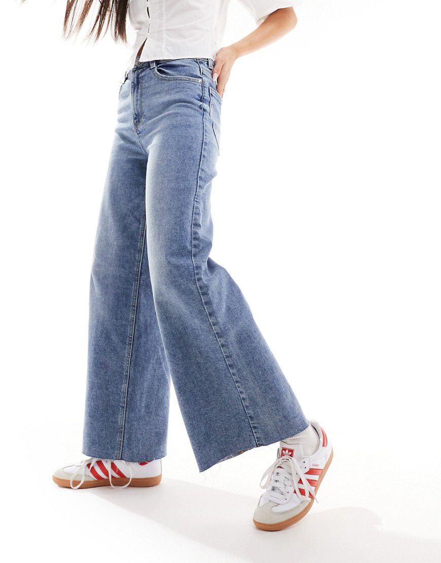 Jeans a fondo ampio lavaggio lavaggio chiaro - Pimkie - Modalova