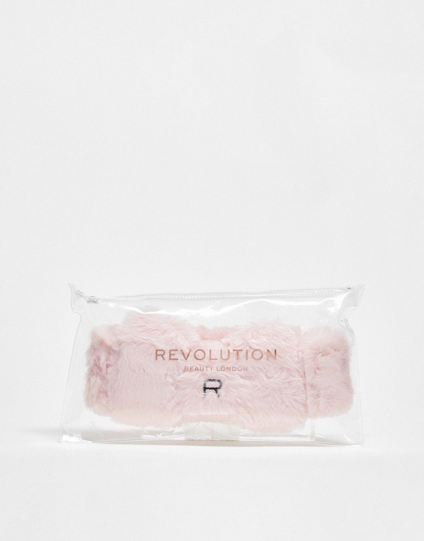 Revolution Beauty - Fascia per capelli rosa chiaro - Revolution Skincare - Modalova