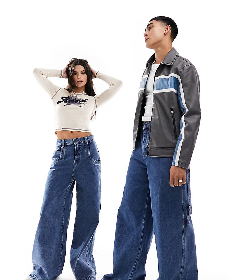 Jeans unisex anni '90 indigo - Reclaimed Vintage - Modalova