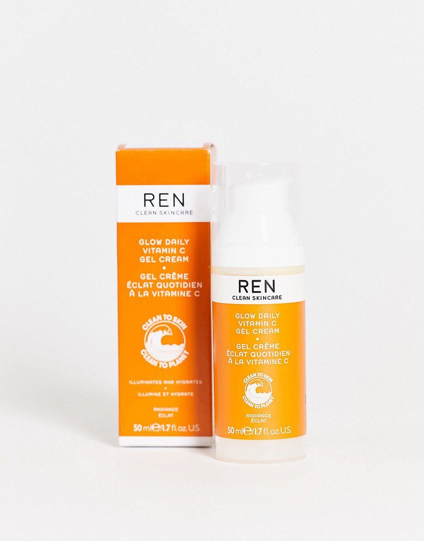 Clean Skincare - Radiance Glow Daily Vitamin C - Crema in gel da 50ml - REN - Modalova