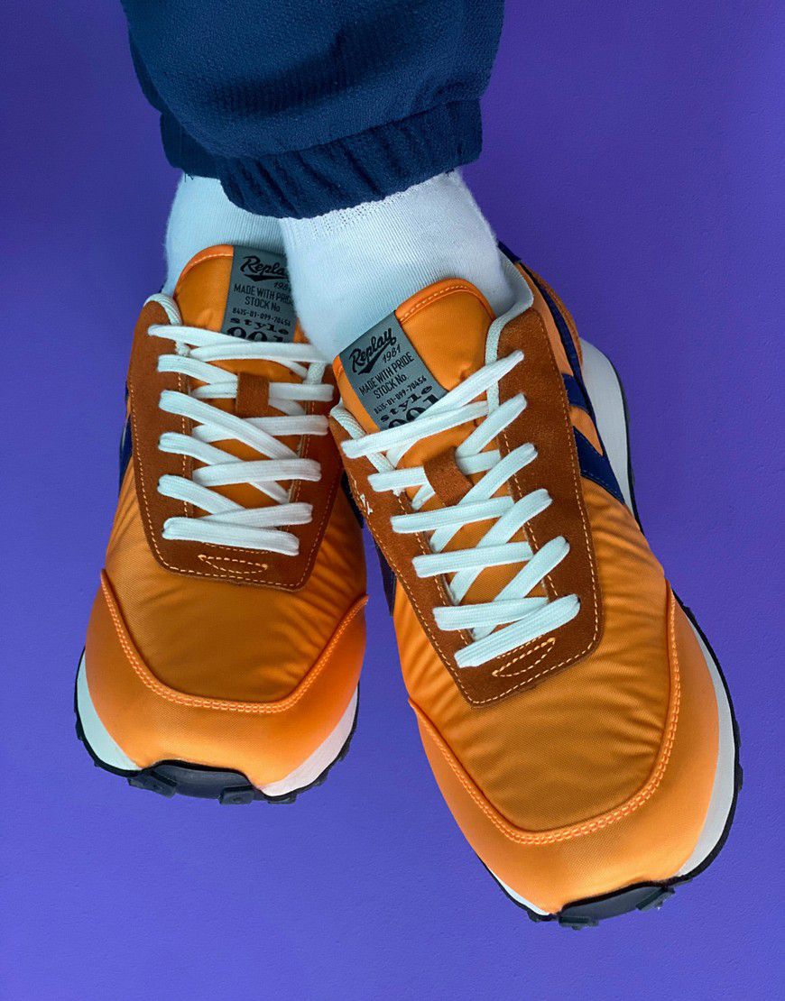 Sneakers arancioni - Replay - Modalova