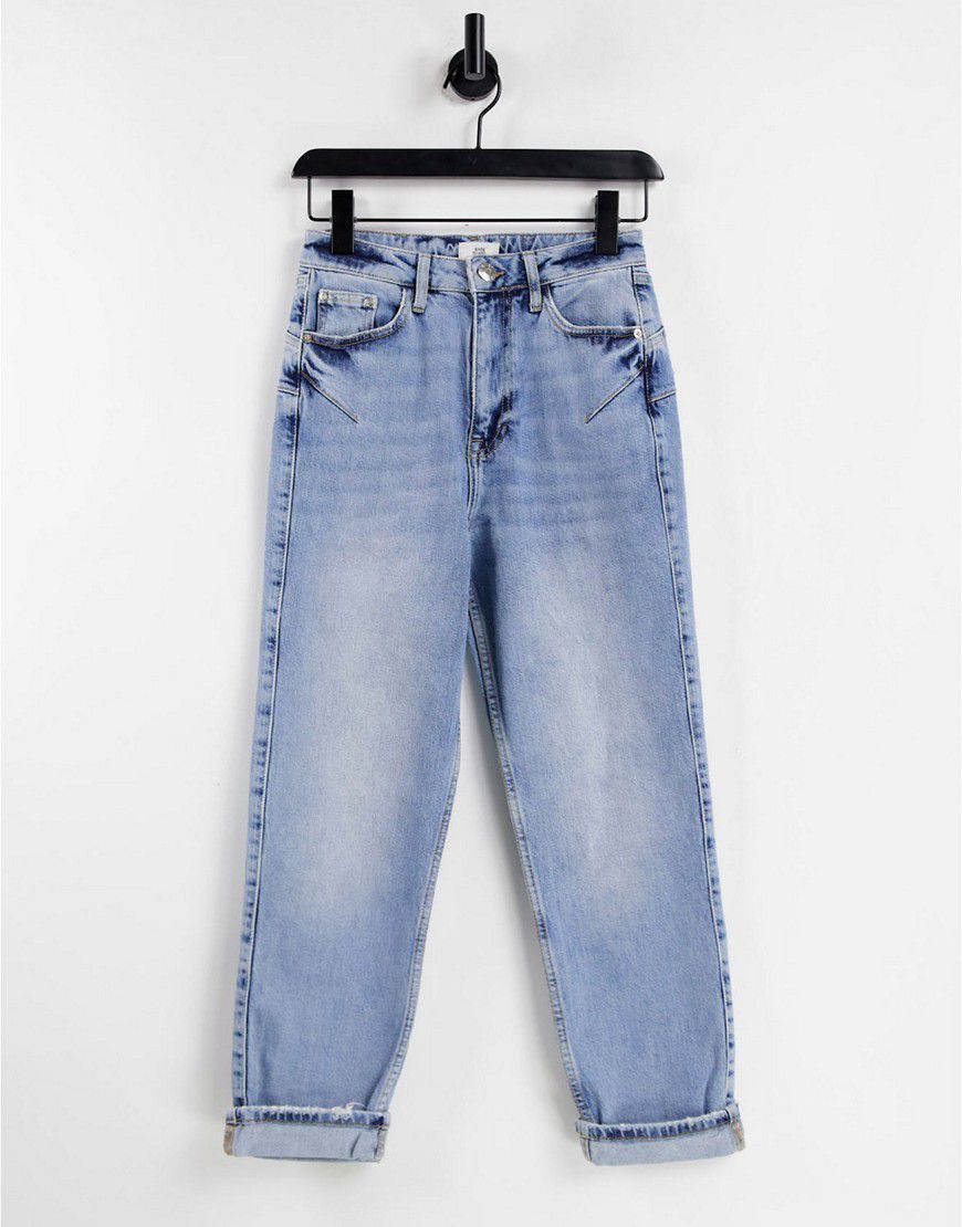 Comfort - Mom jeans modellanti chiaro authentic - River Island - Modalova