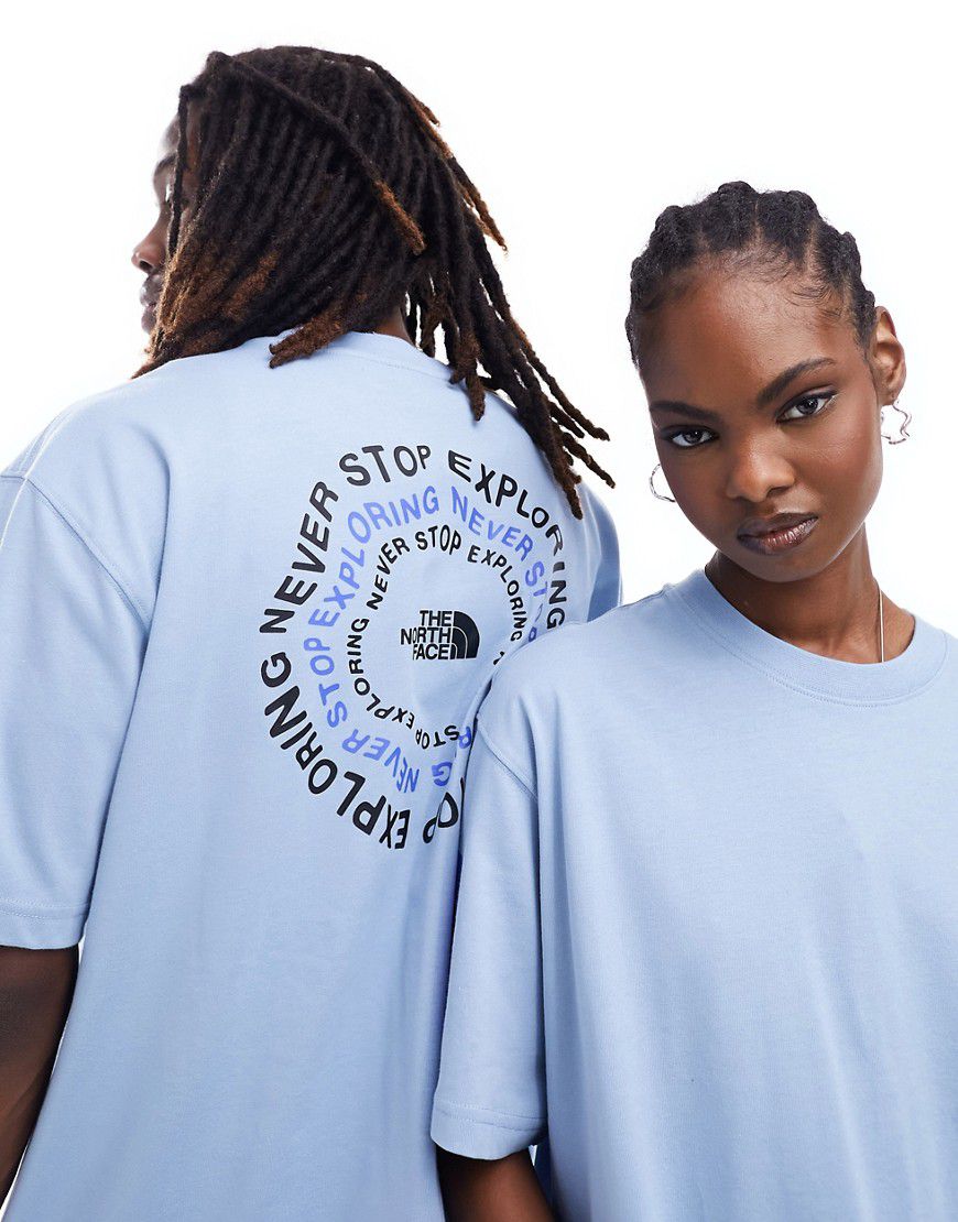 NSE - T-shirt oversize con stampa del logo sul retro - The North Face - Modalova