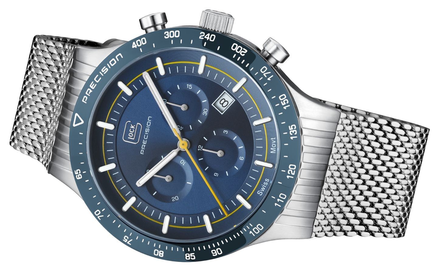 GW-34-3-24 Chronograph (43mm) Dial / Watch - GLOCK Precision - Modalova