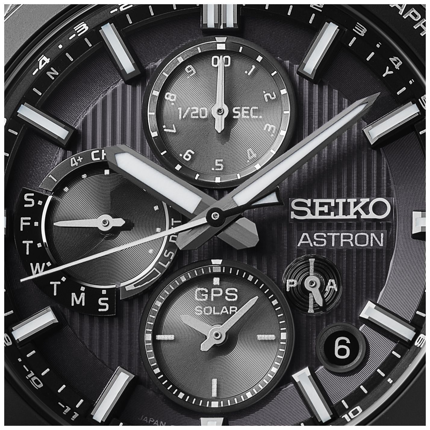 SSH155J1 Astron âDeep Nightâ 5X GPS Solar Watch - Seiko - Modalova