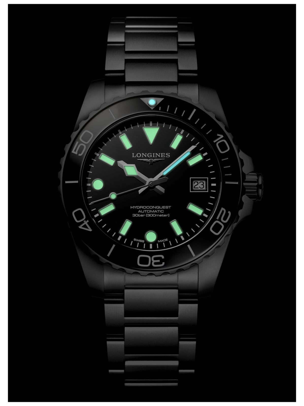 L37794566 HydroConquest Automatic (39mm) Watch - LONGINES - Modalova