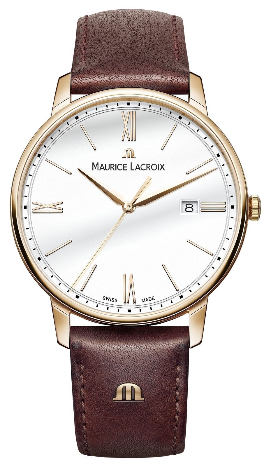 EL1118-PVP01-112-1 Men's Round Dial Watch - Maurice Lacroix - Modalova