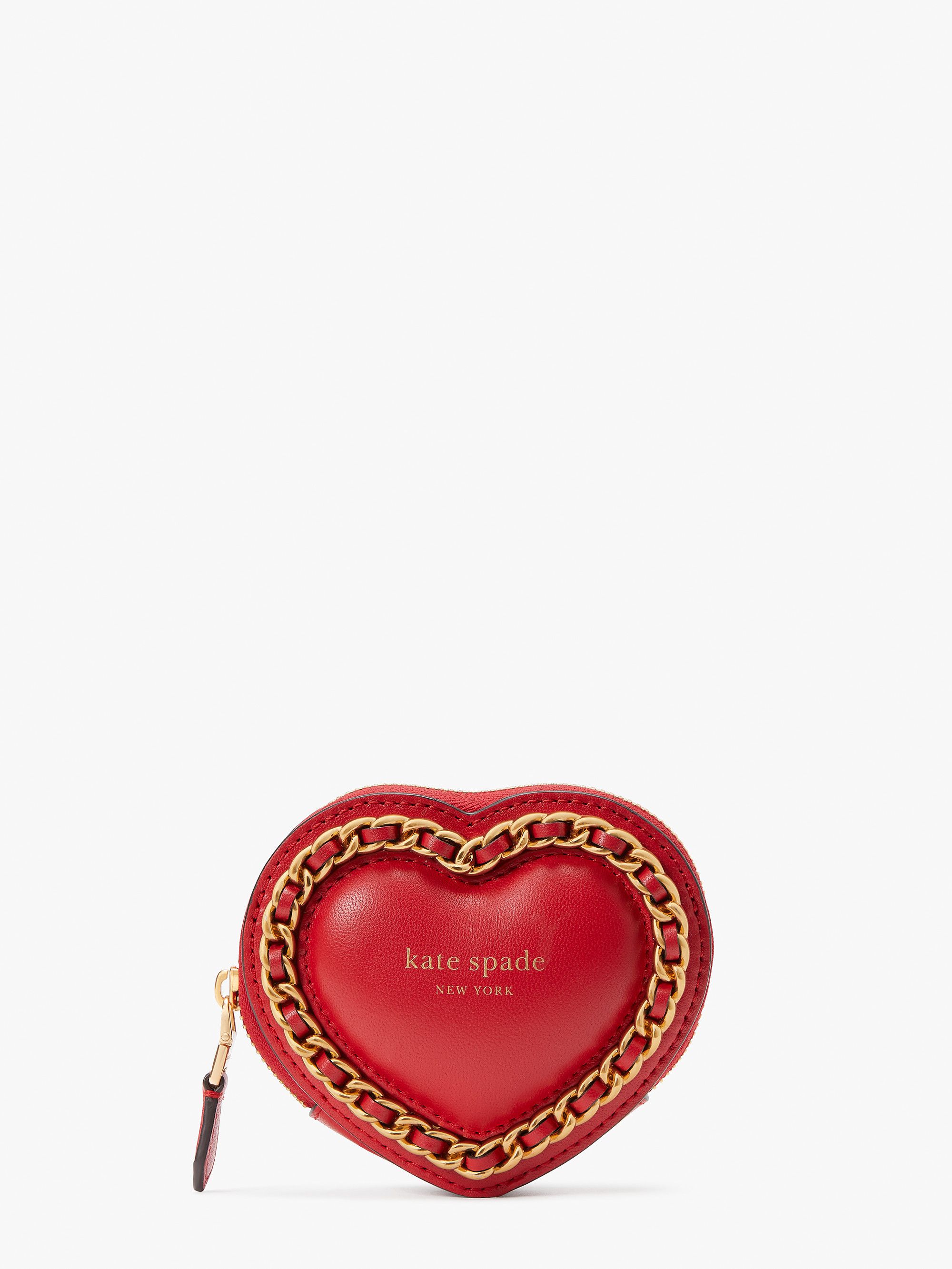 Amour Puffy 3D Heart Coin Purse - Kate Spade New York - Modalova