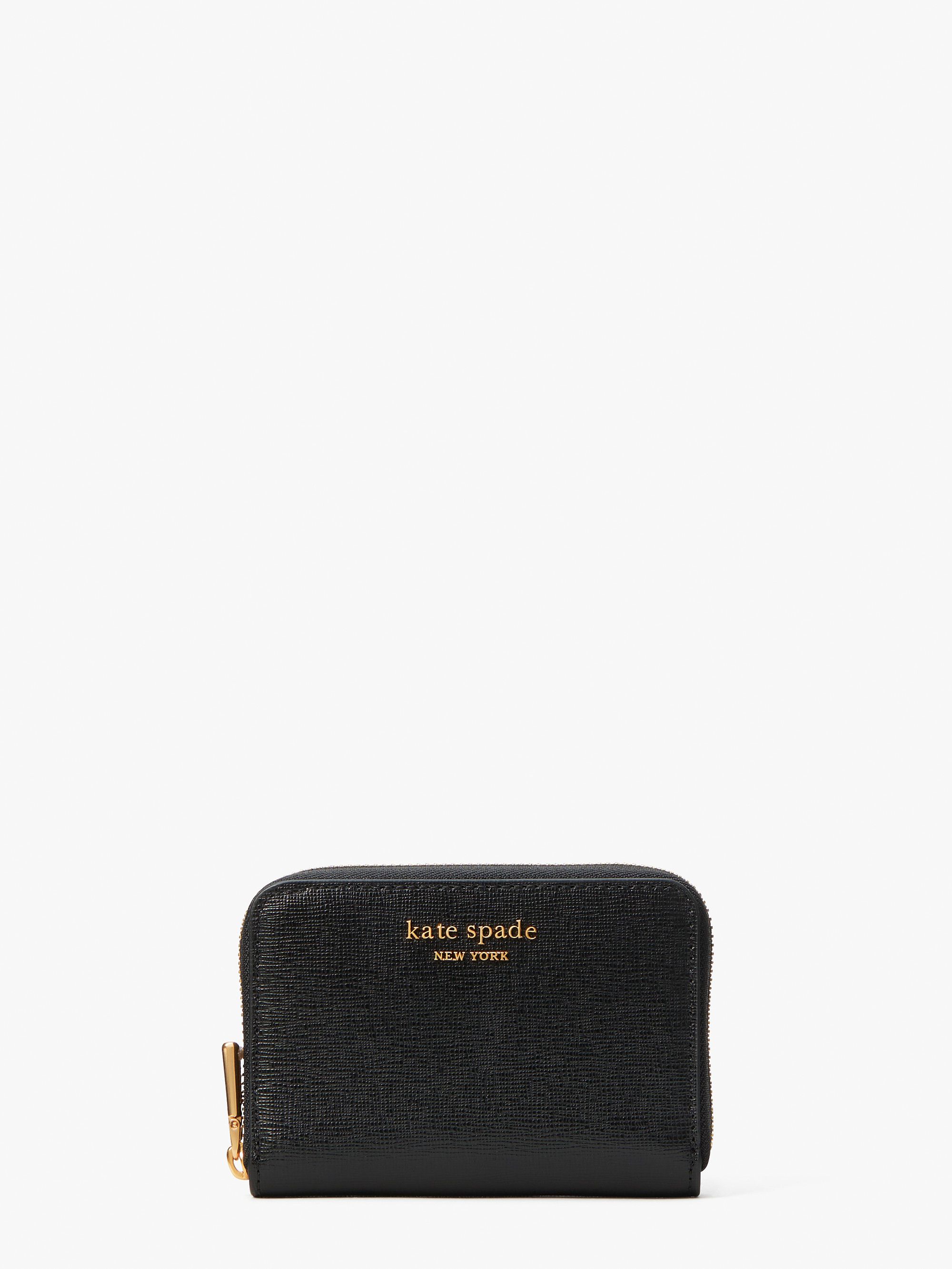 Morgan Saffiano Leather Zip Card Case - Kate Spade New York - Modalova