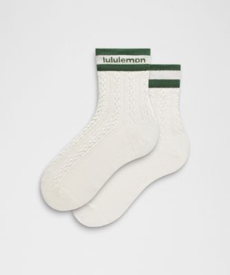 “ Quarter-Socken aus Strickmaterial â€“ GrÃ¶ÃŸe XL in / - lululemon - Modalova